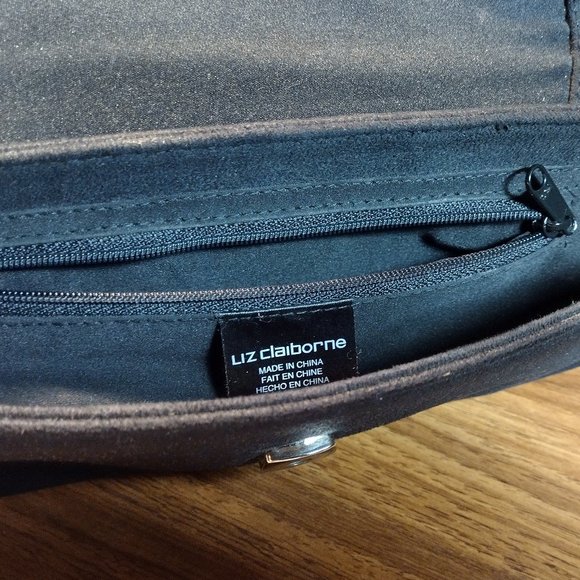 Y2K Liz Claiborne Black Mini Purse - Picture 8 of 14